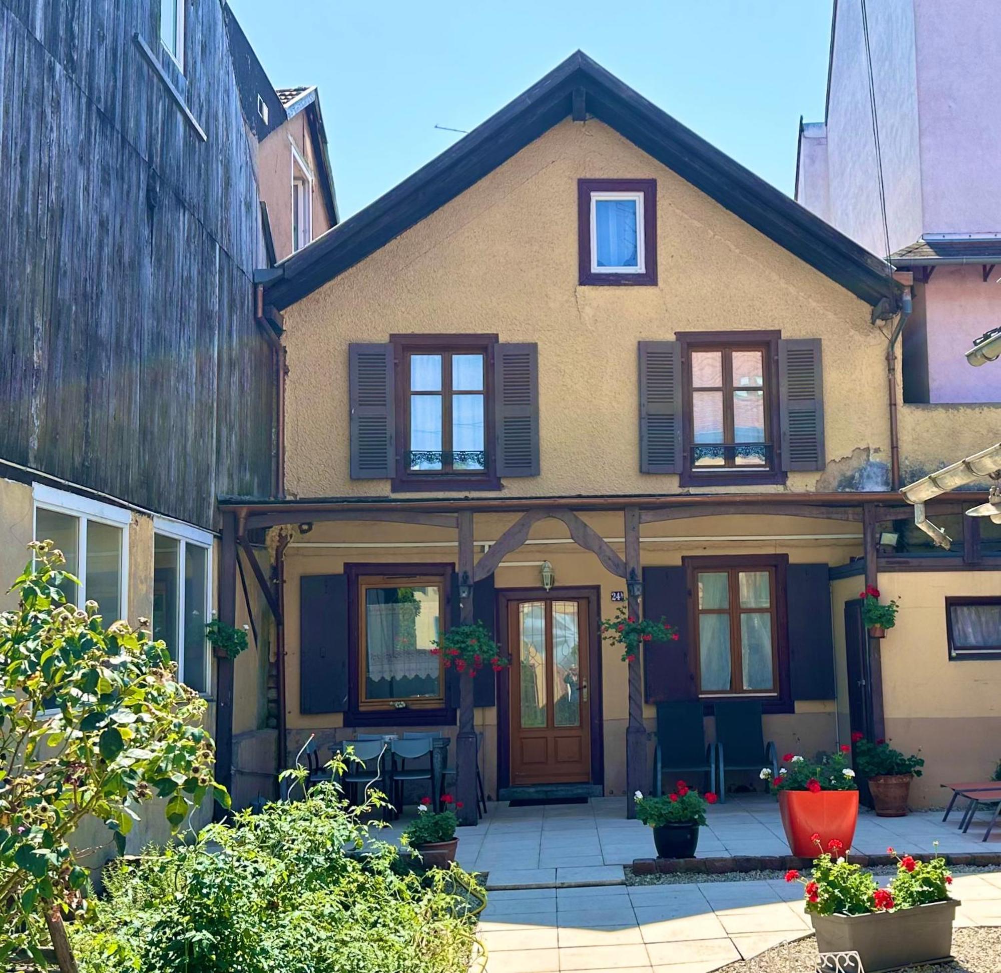 Maison Avec Terrasse Colmar Centre-Cottage Garden Terrace Center Old Town Κολμάρ Εξωτερικό φωτογραφία